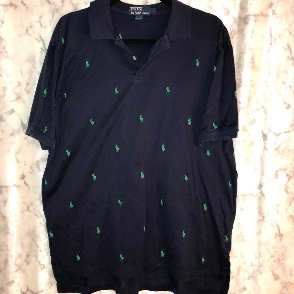 Polo by Ralph Lauren Pony Logo all over